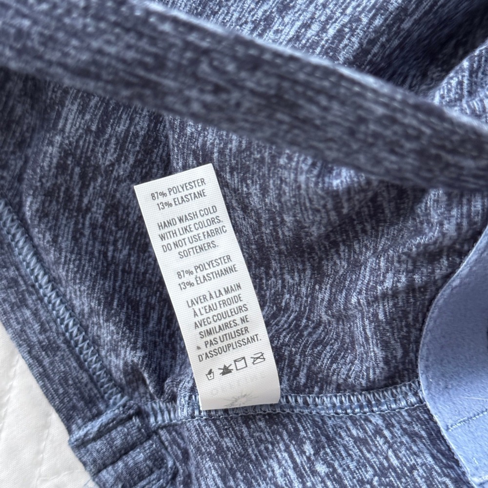 Offline by Aerie Recharge Racerback Sports Bra Blue Spacedye XL NWT - Picture 5 of 5